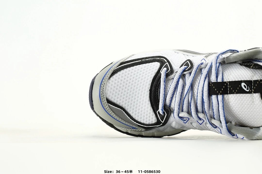 Asics Gel-Kayano 20 Running Shoes White Blue - Gallery Image 5 - Detailed View