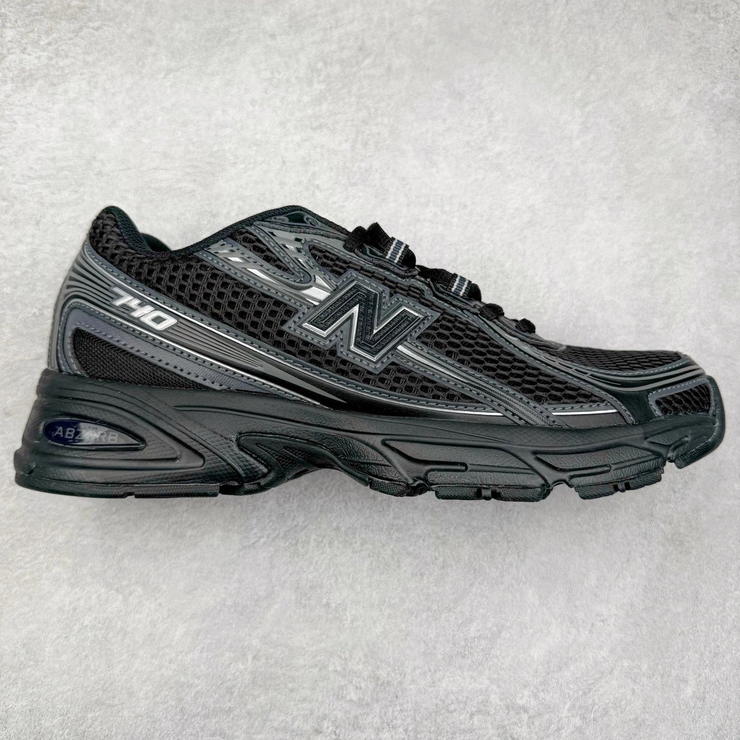 Retro Dad Sneakers Mesh Running Shoes Alabaster - Gallery Image 5 - Detailed View