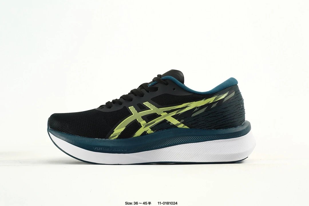 Asics Magic Speed 4 Running Shoes Black Multi - Gallery Image 6 - Detailed View
