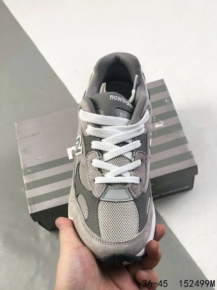 NB 992 Series Retro Running Shoes Athletic Sneakers - Alloy - Gallery Image 7 - Detailed View