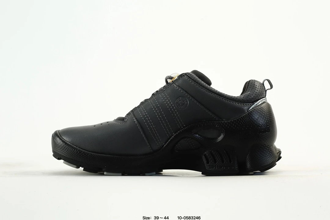 Leather Casual Sport Shoes Athletic Graphite - Gallery Image 4 - Detailed View