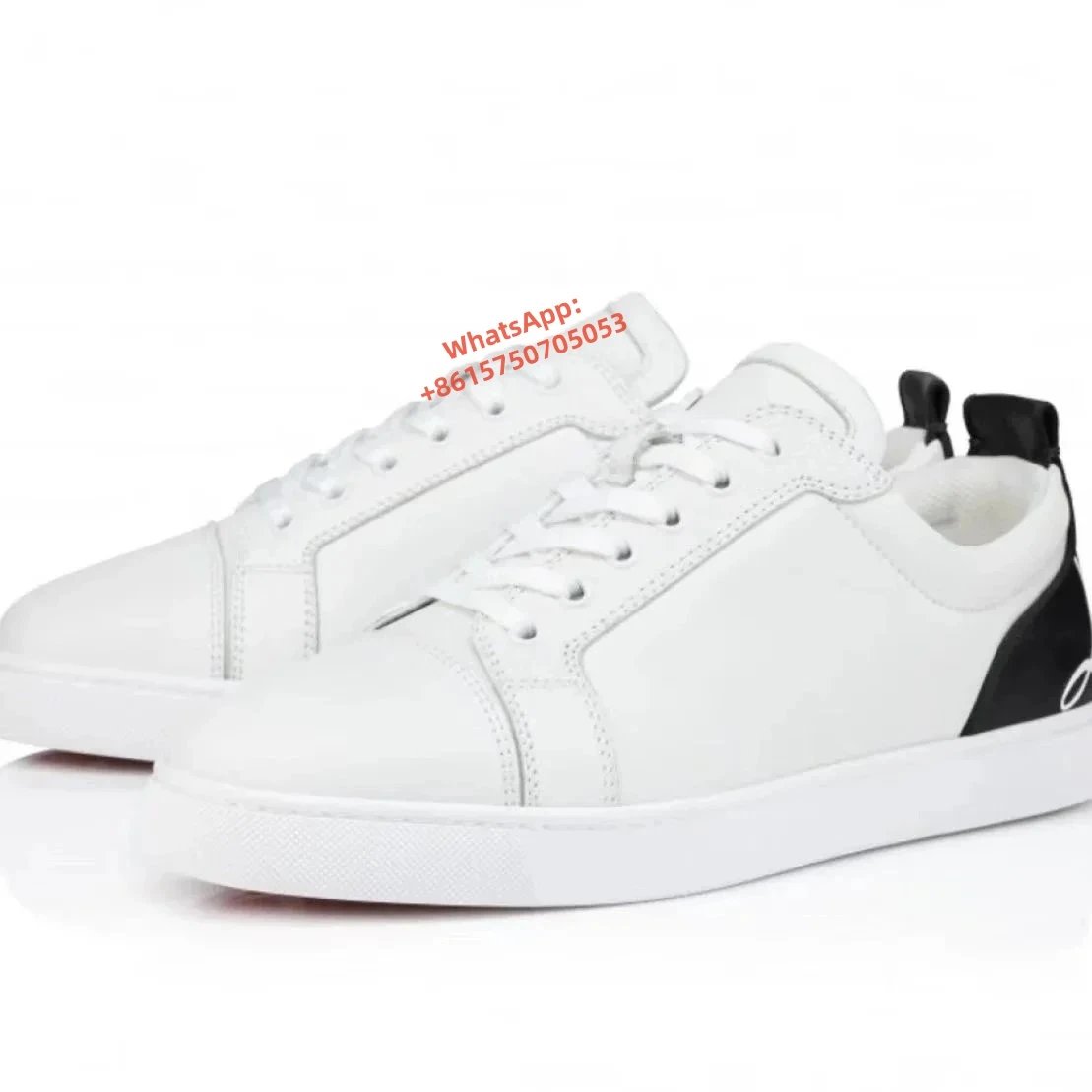 White Black Heel