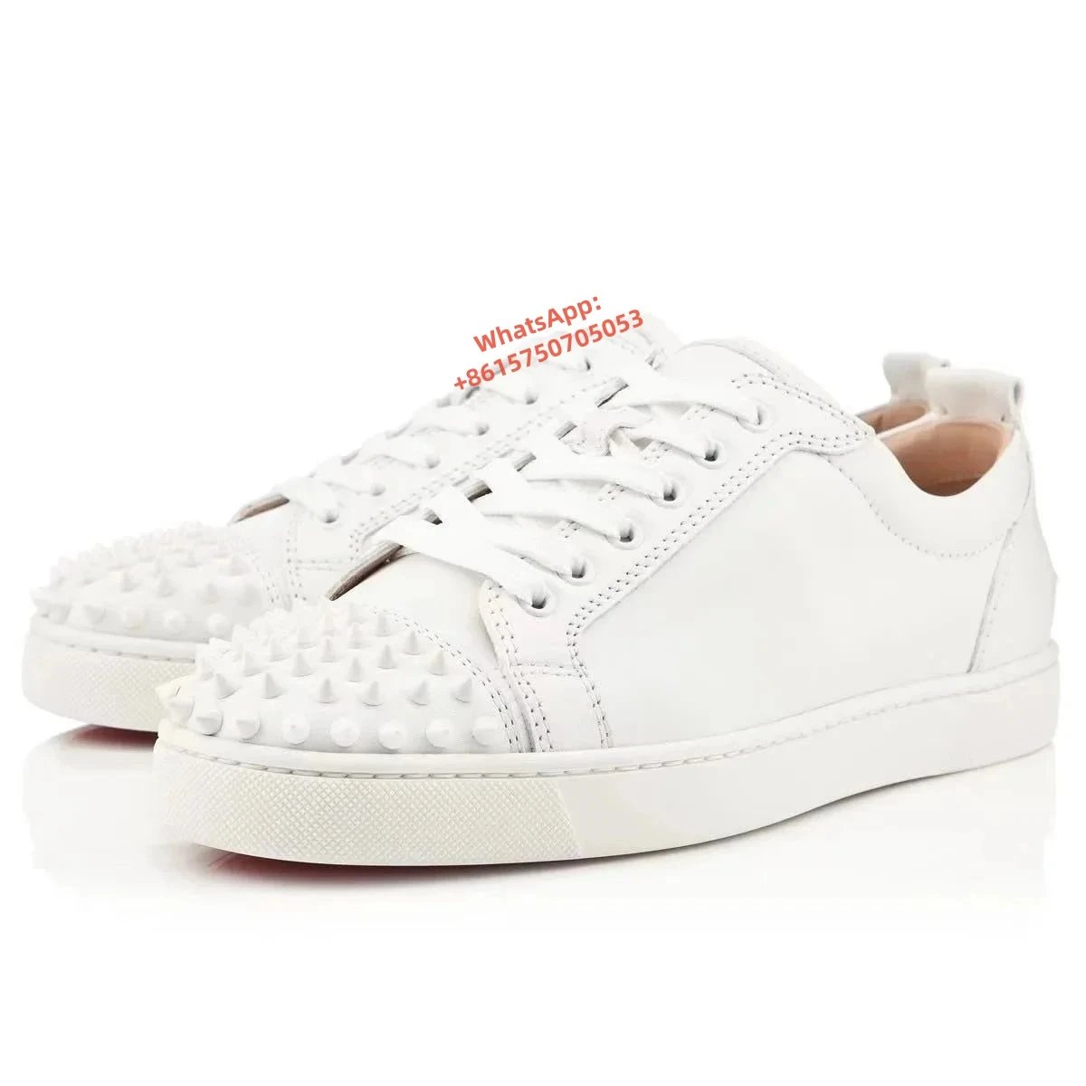 White Toe Studs