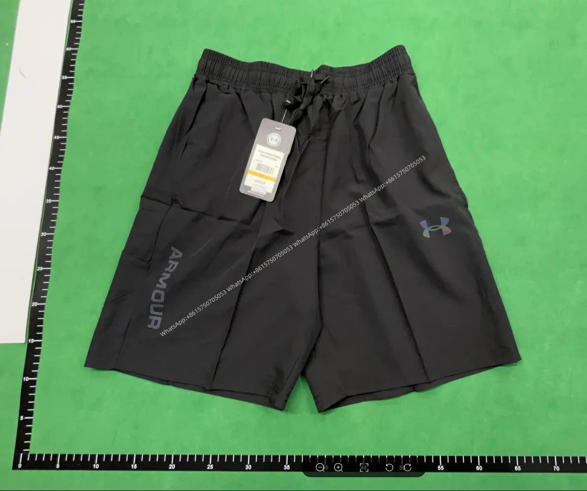 black shorts