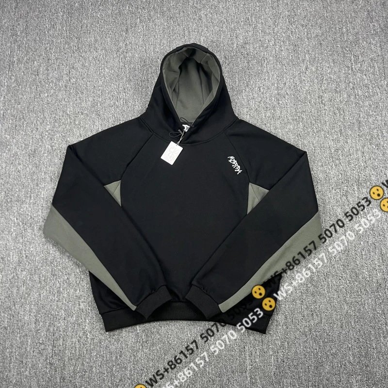 AAS Hoodies & Sweatshirts Color-block pullover hoodie — 2007 top