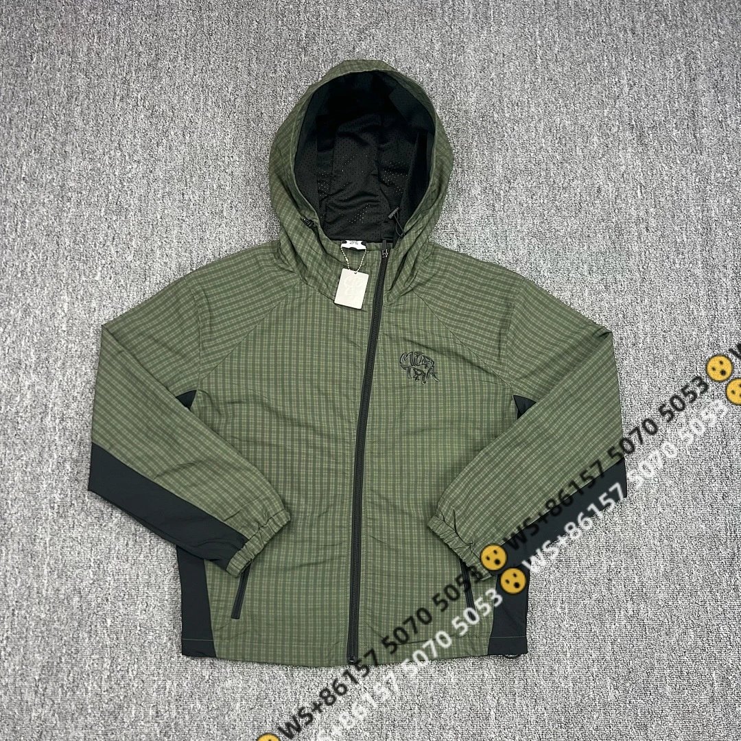 AAS Hoodies & Sweatshirts Color-block pullover hoodie — 2010 Army Green