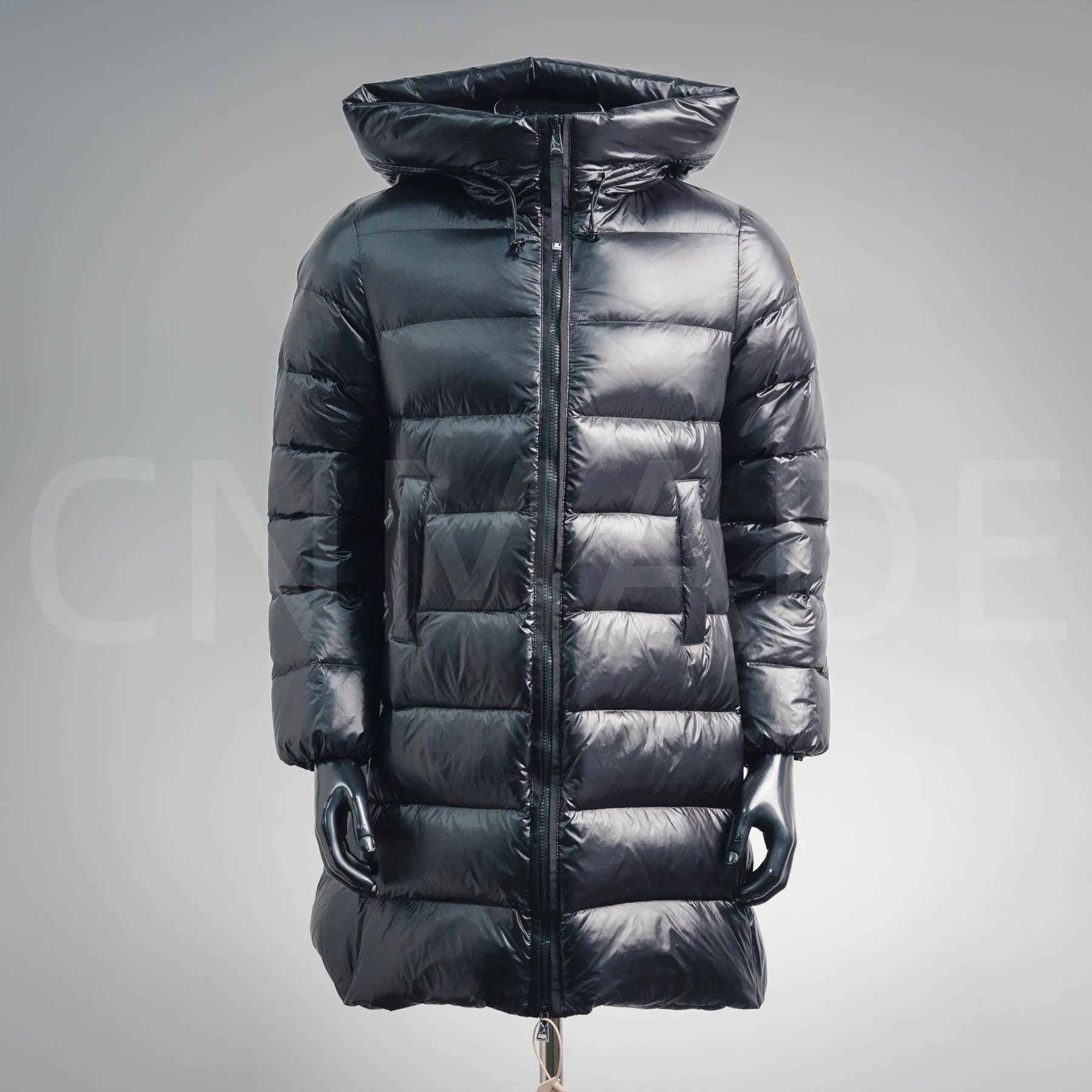 MC M0ncler24ssKhloe杨幂明星同款长款哑光羽绒服