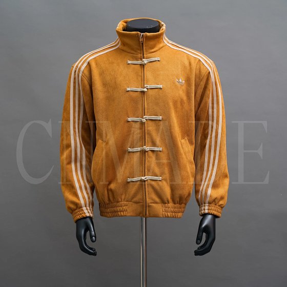 AD---Chinese-Style Solid Color Cuffed Jacket, Tang Suit Jacket