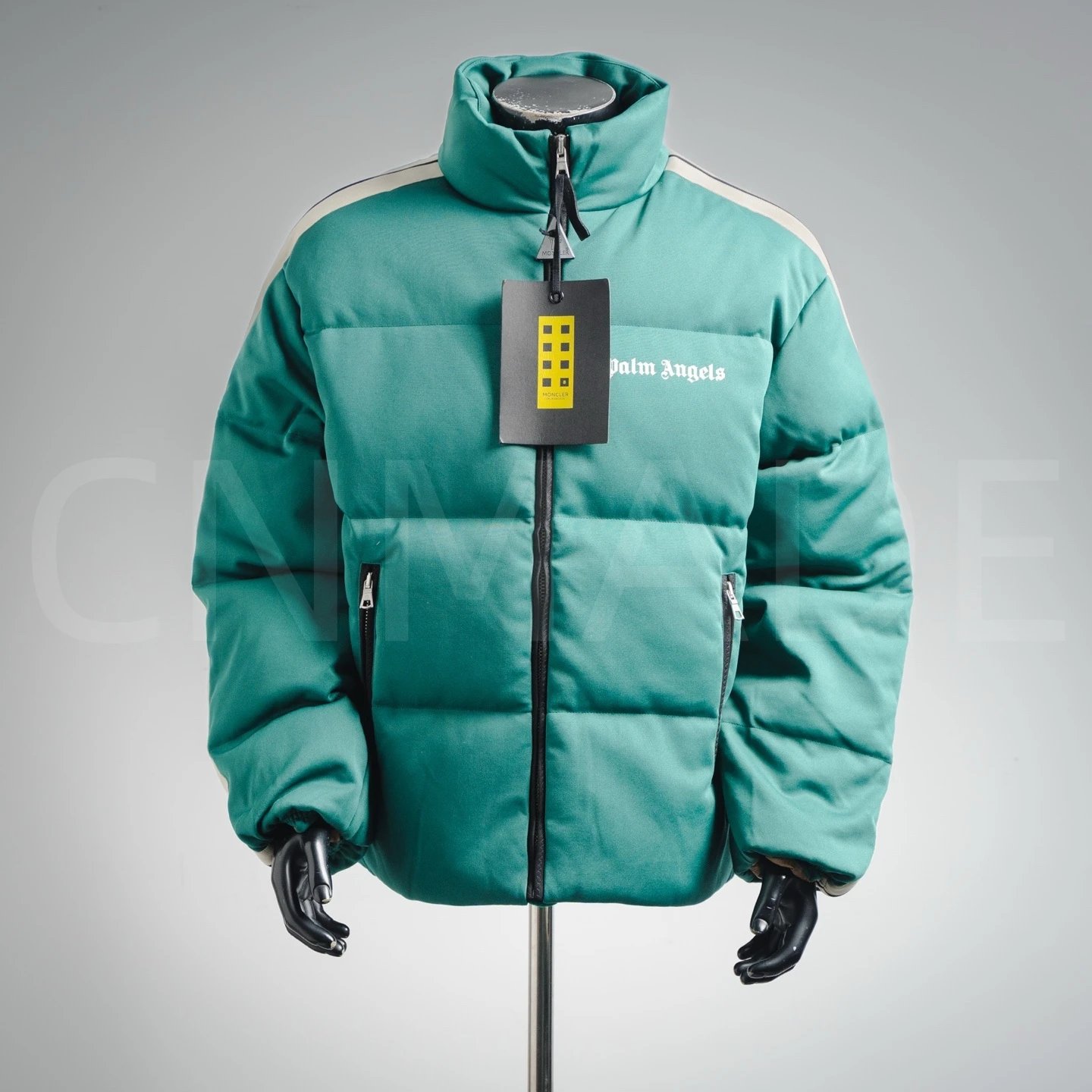 MCM0ncler联名款织带羽绒服