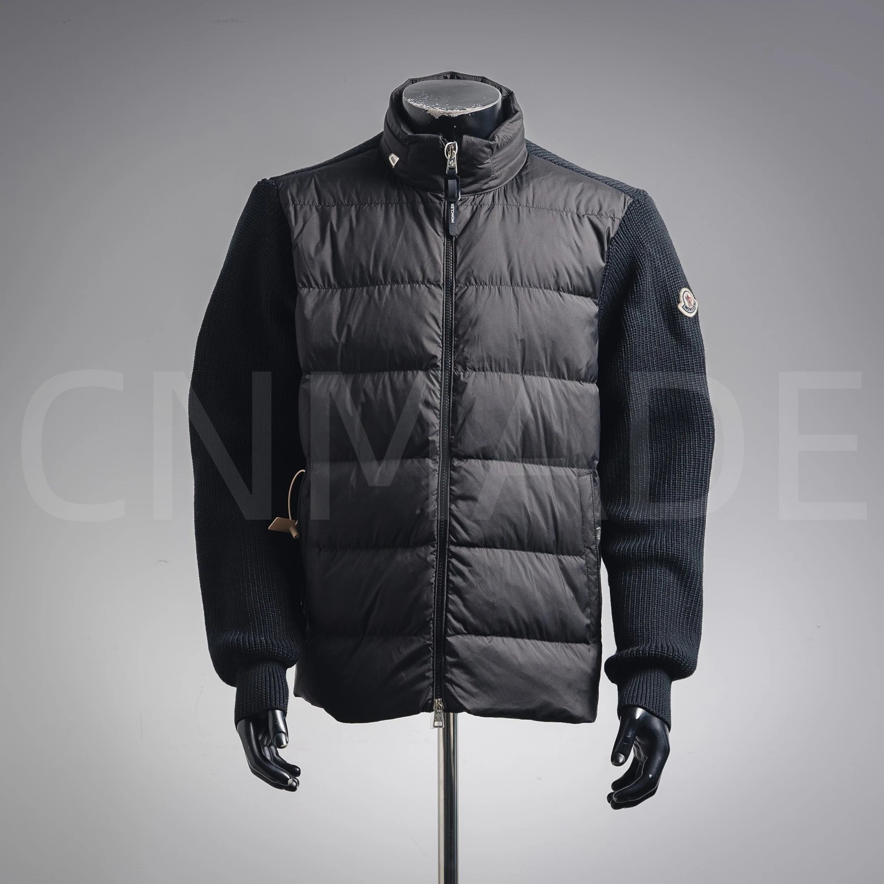MCM0ncler针织拼接轻薄羽绒服 5
