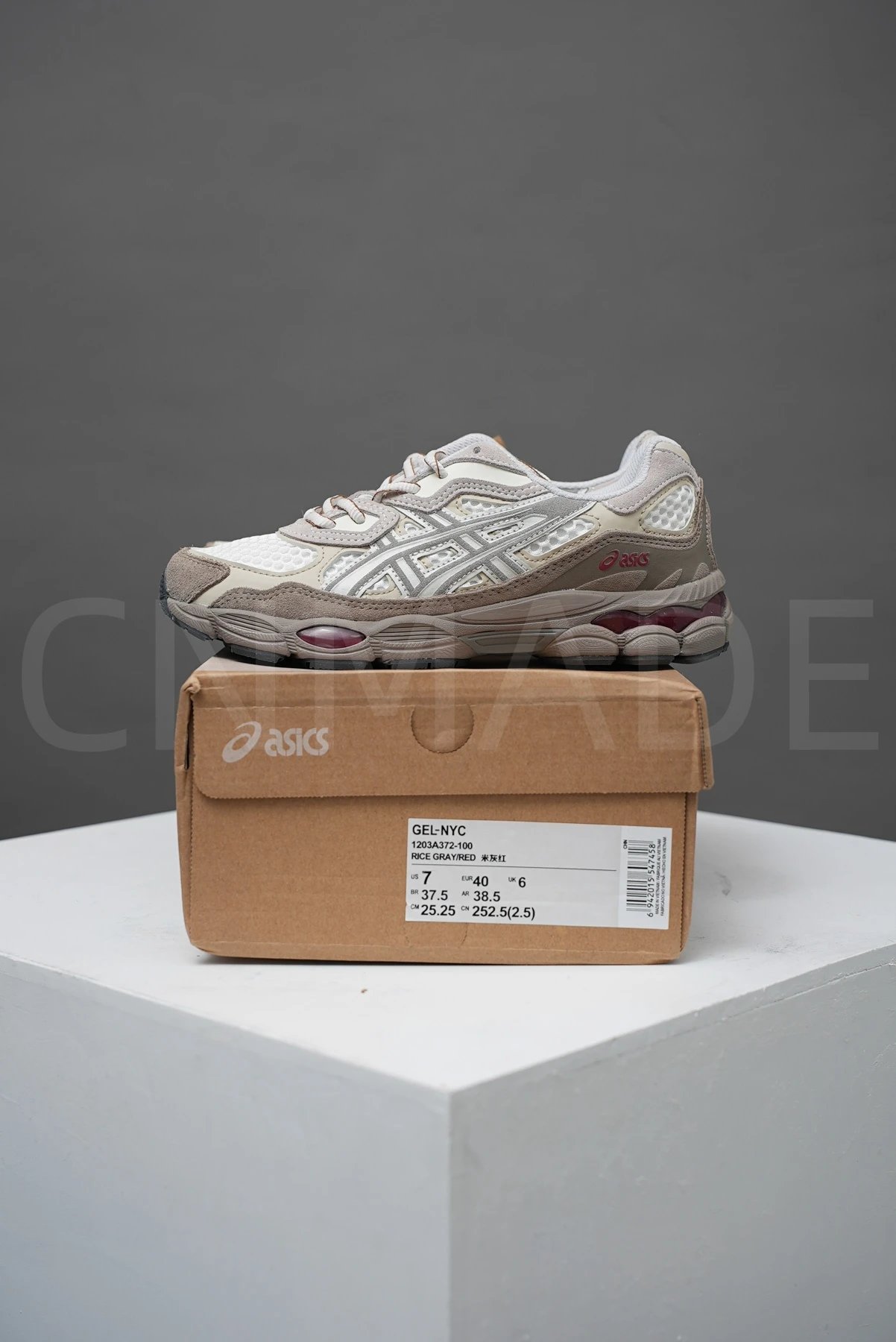 1203A372-100米灰红