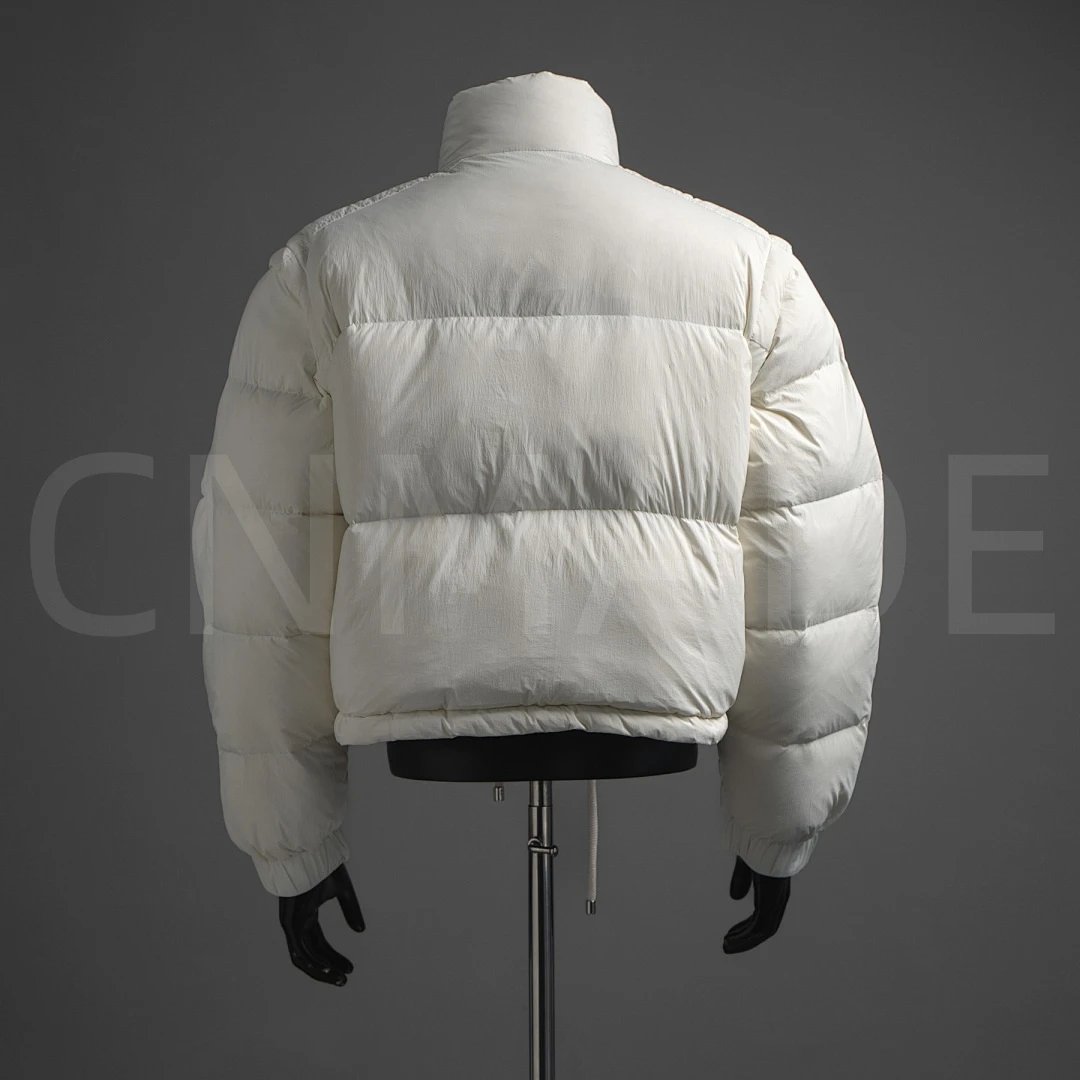 MC- M0ncler---Selle袖子可拆卸短款羽绒服 2