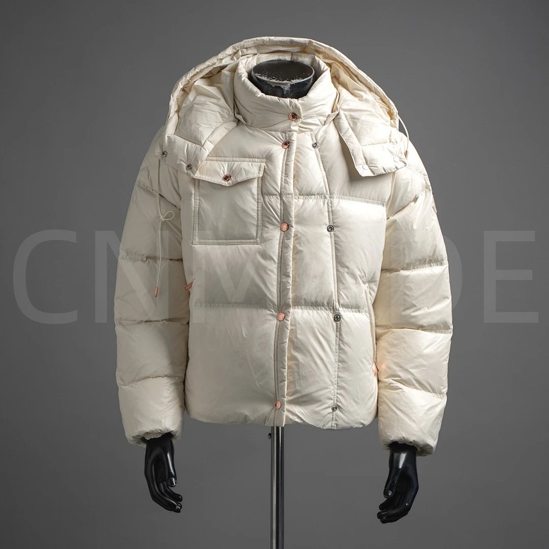 MC M0nclerSerfanto女士连帽短款羽绒服