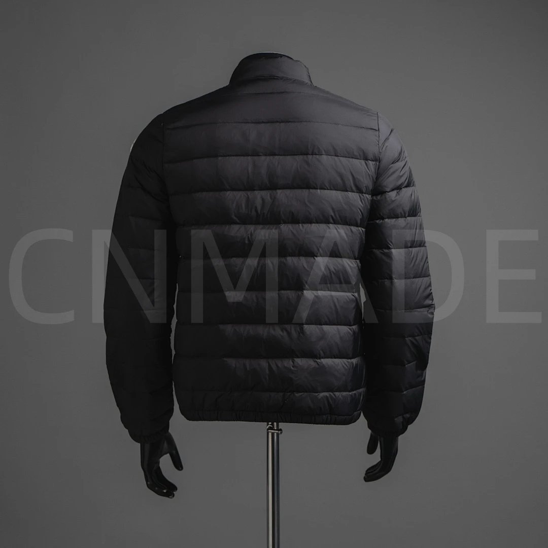 MCM0ncler Lans系列立领排骨双口袋羽绒服 4