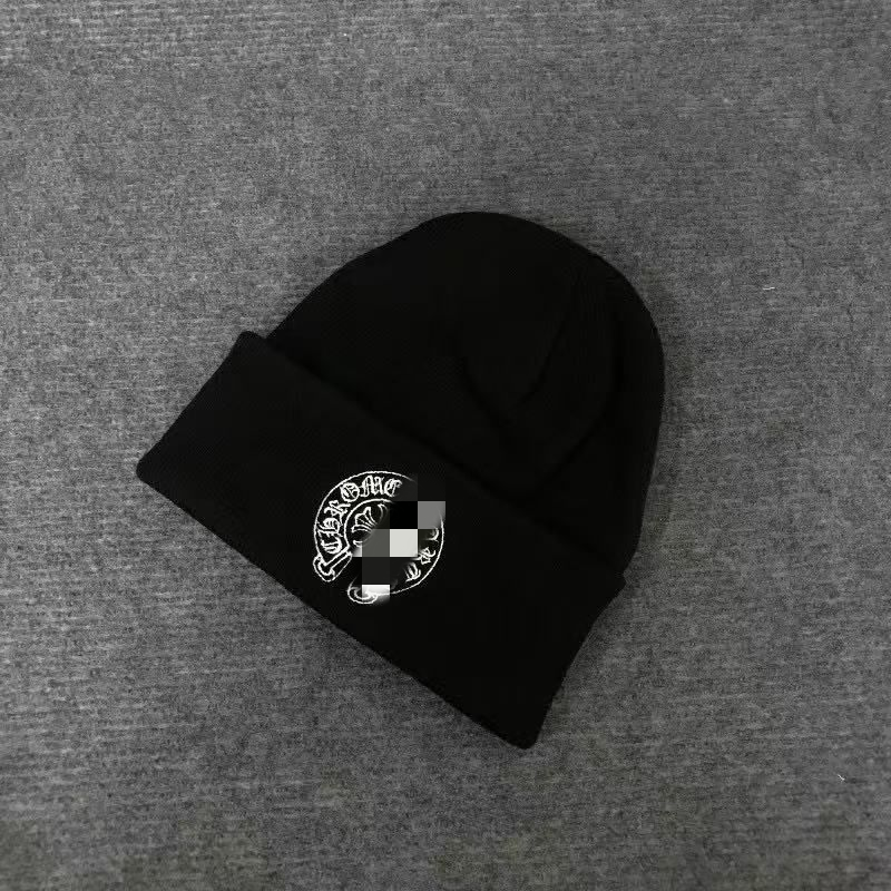 Chrome Hearts Horseshoe Beanie Black