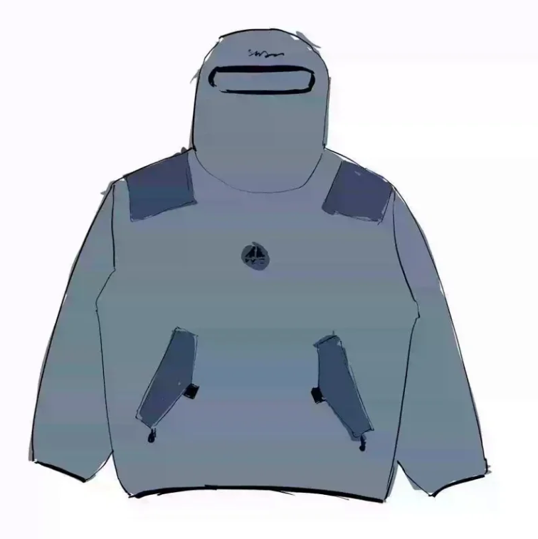 个性保暖连帽羊羔绒卫衣 5