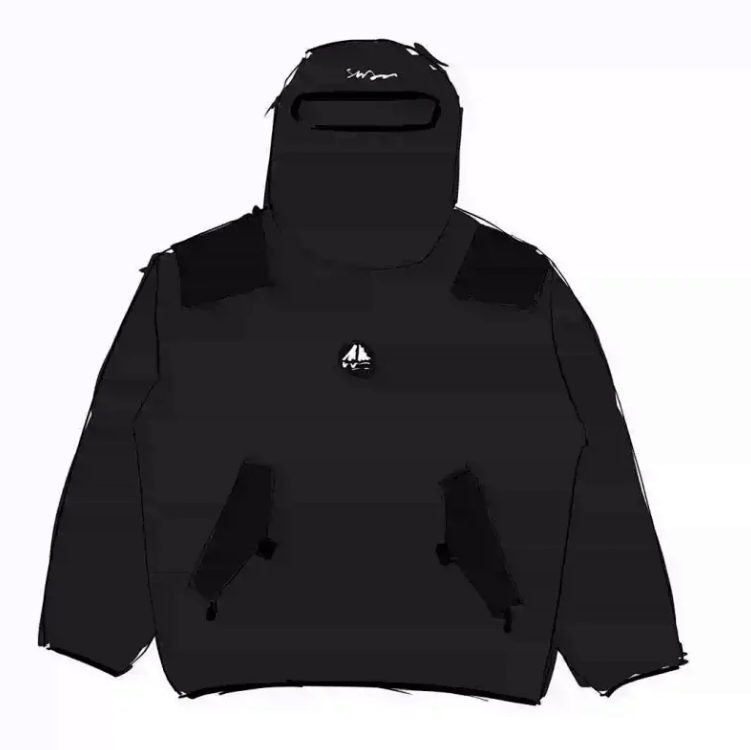 Personalized Warm Hooded Lambswool Sweatshirt