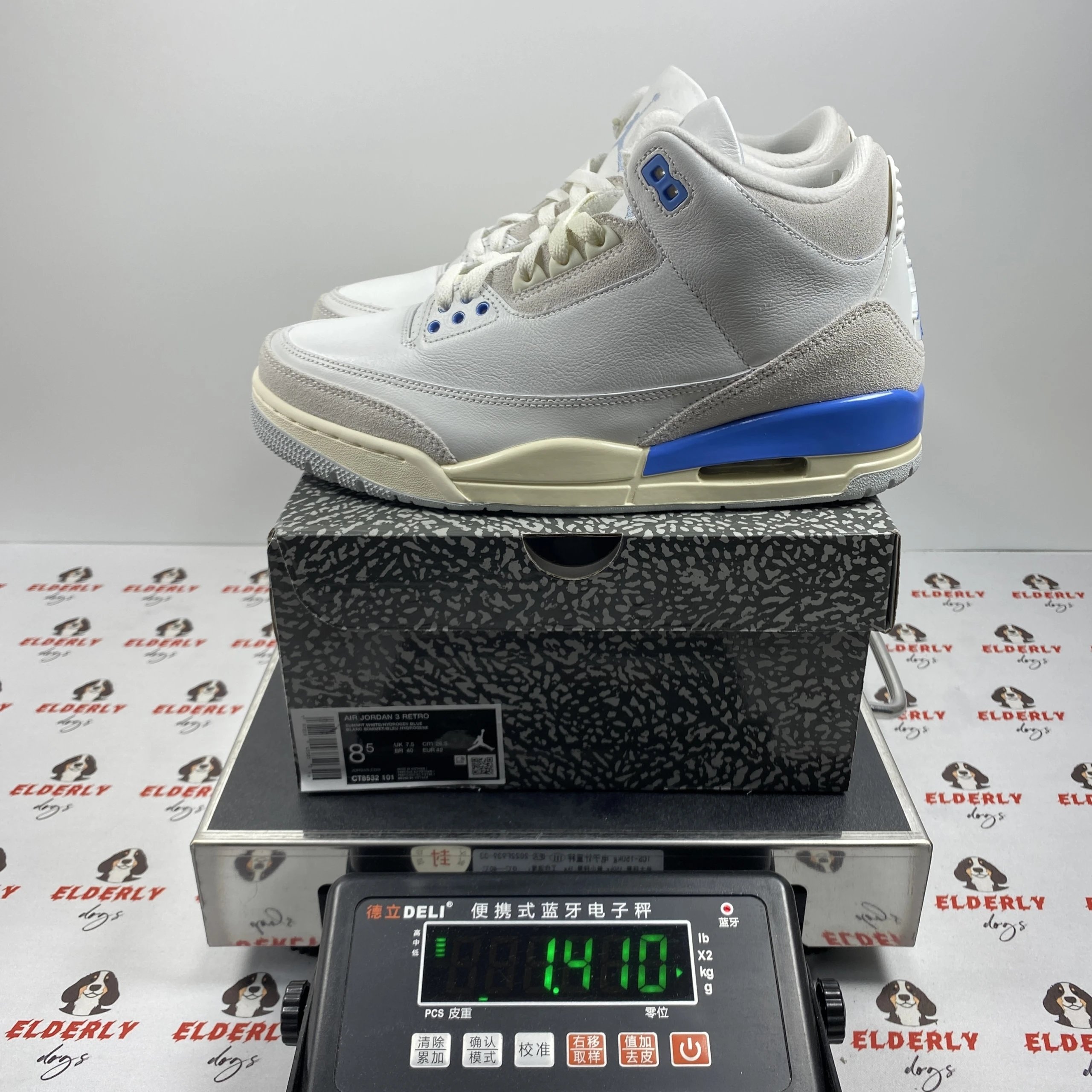 White Blue CT8532-101
