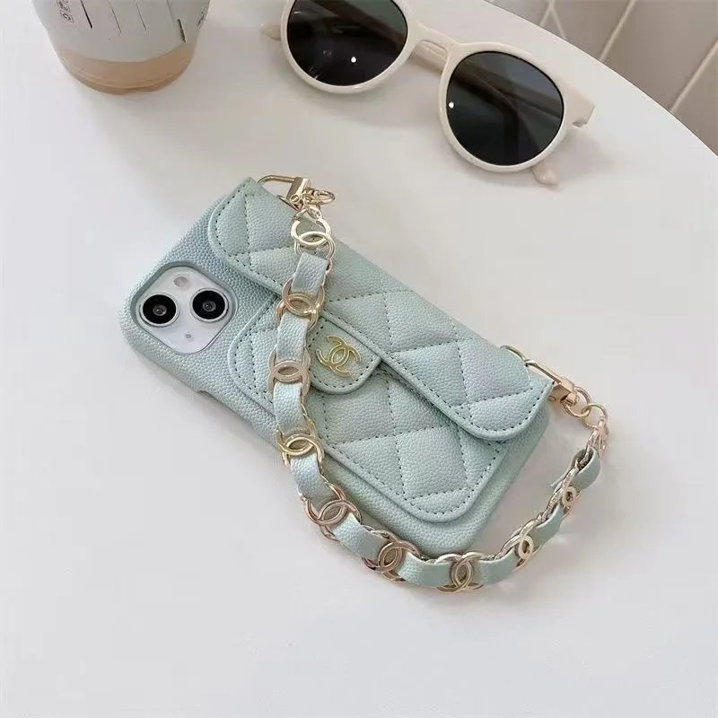 Mint Green Short-Chain Card Holder