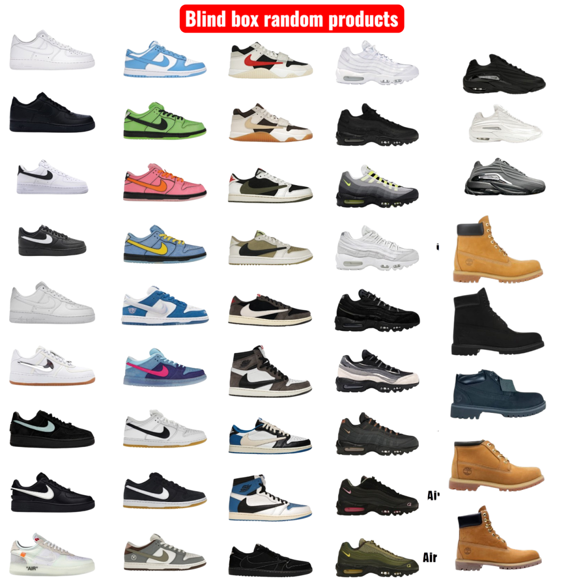 Shoe Mystery Box Factory Clearance - High Quality Random Style