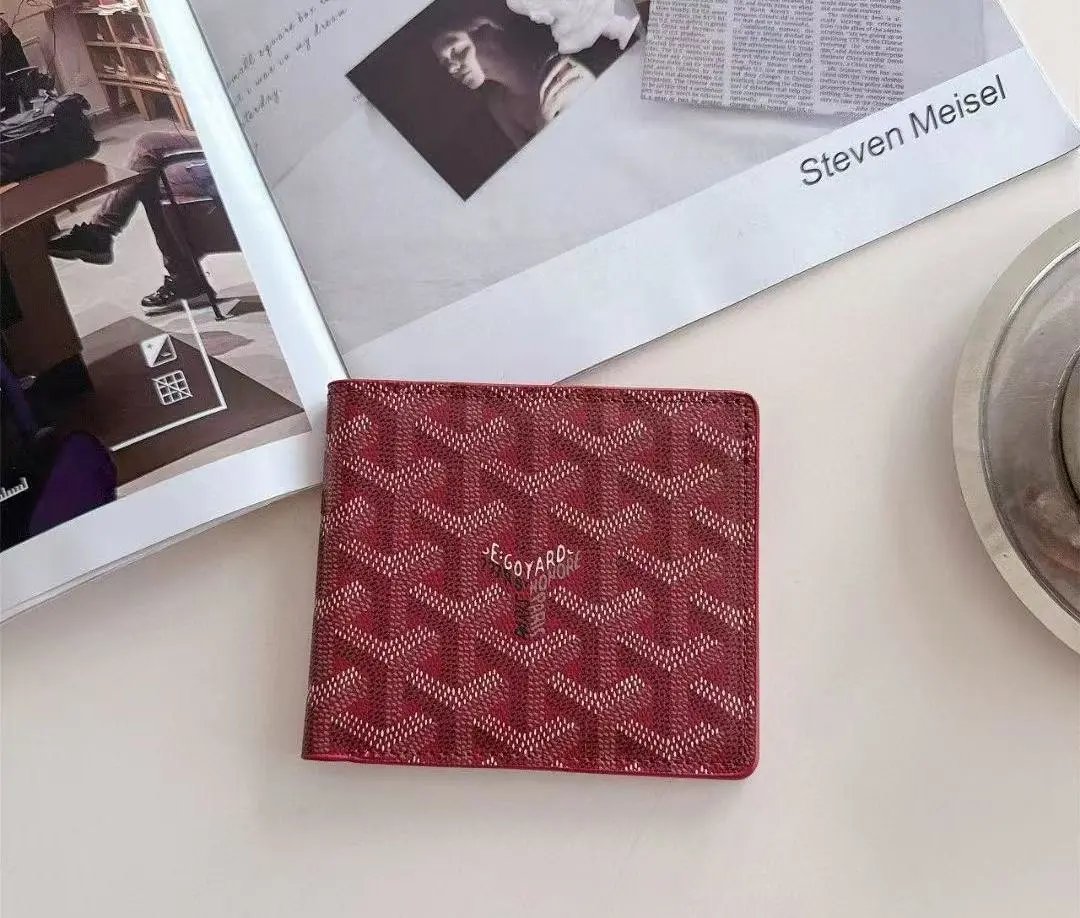 GY-Bifold Wallet-Burgundy