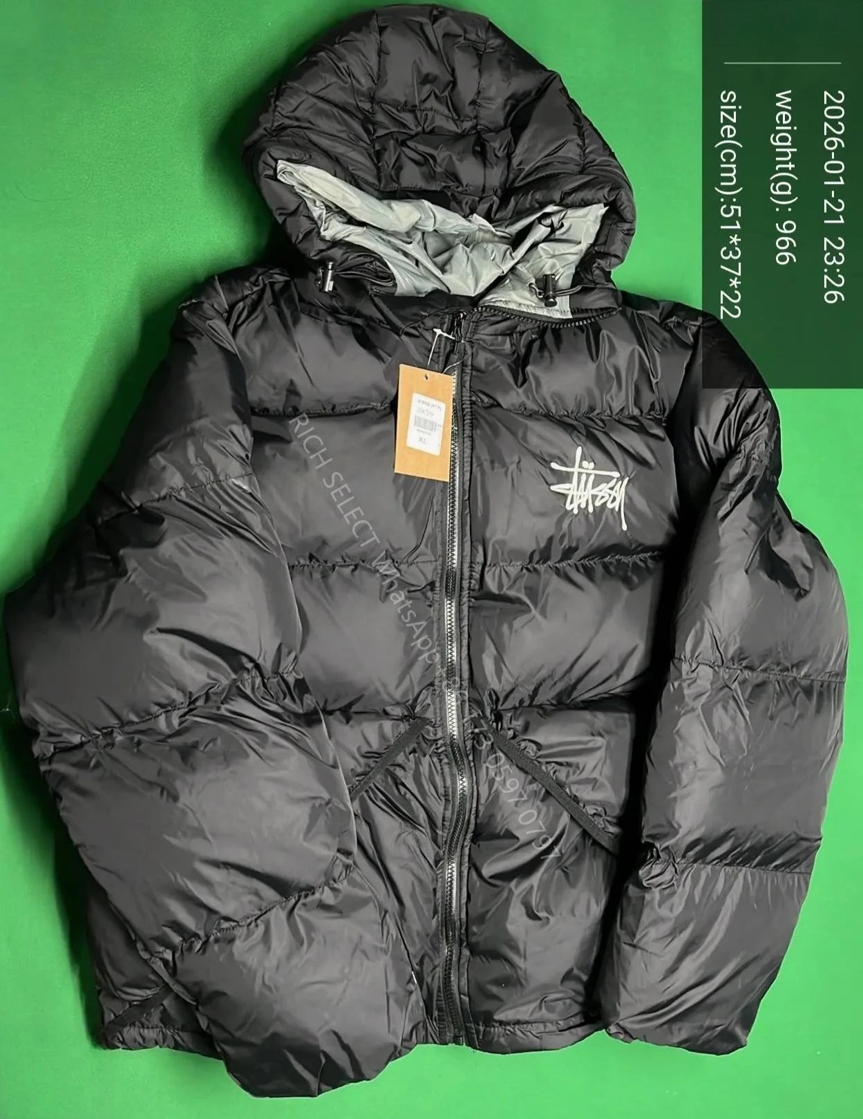 Stussy - Black Grey