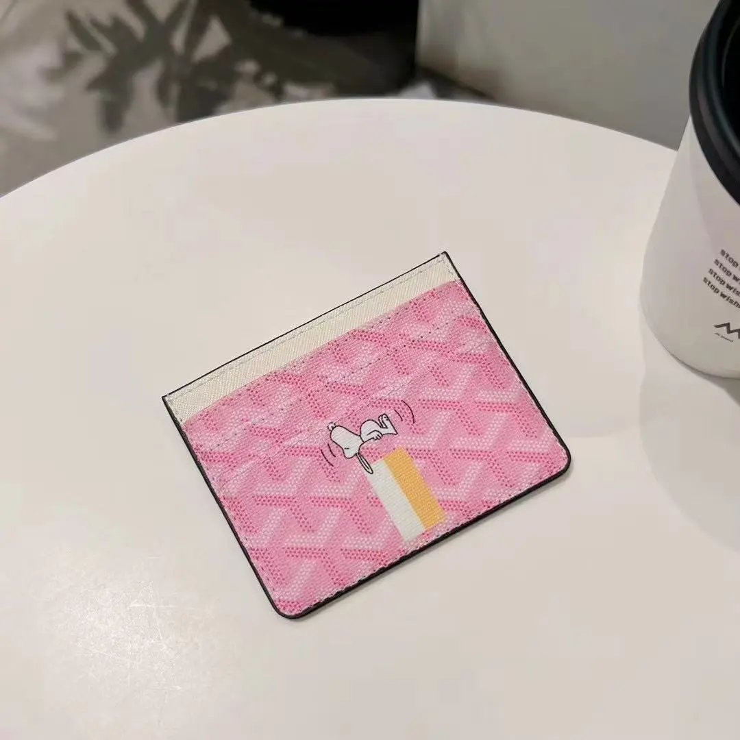 GY-Character 7-Slot Card Holder-Pink
