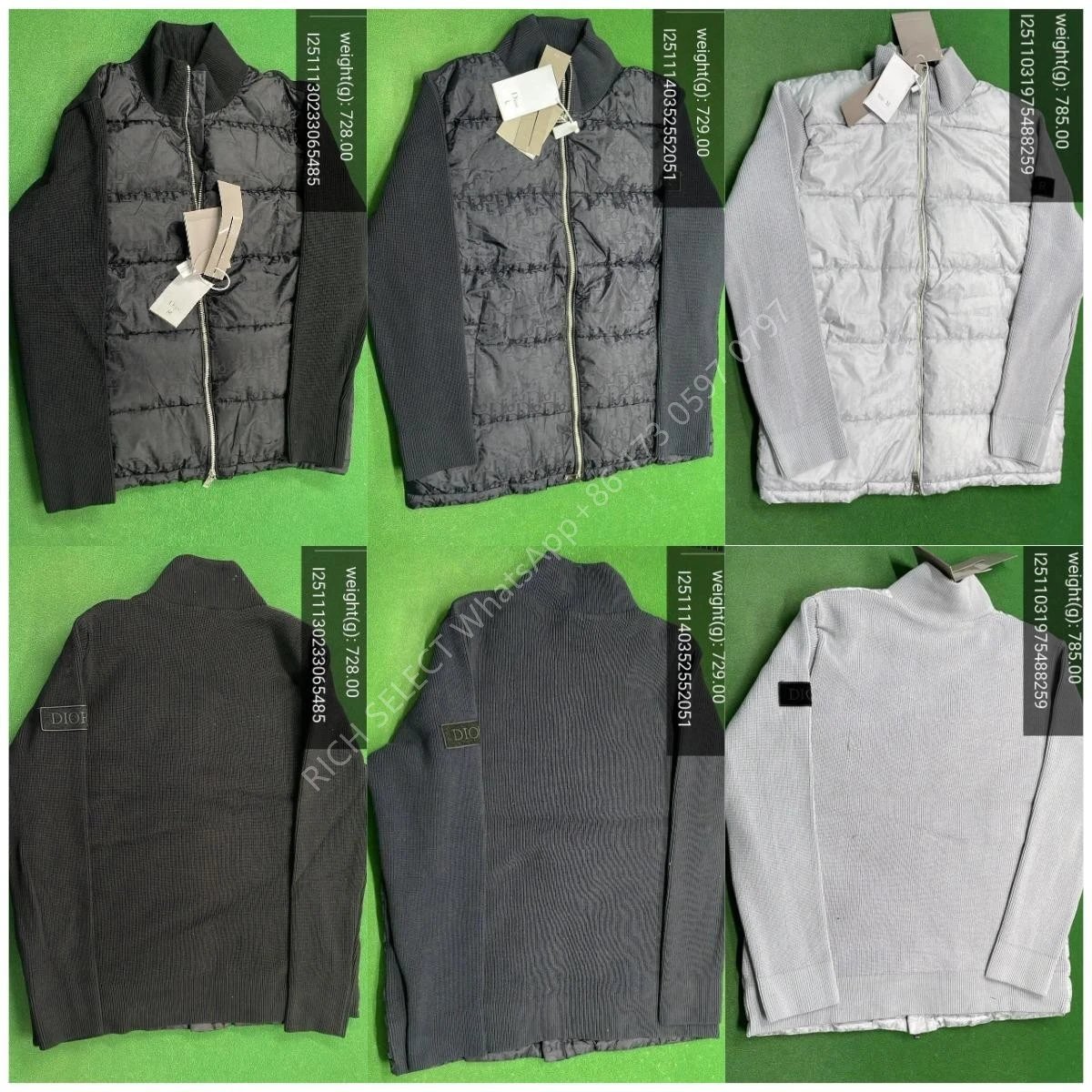 Moncler Jackets Hooded quilted down-knit hybrid jacket image 5