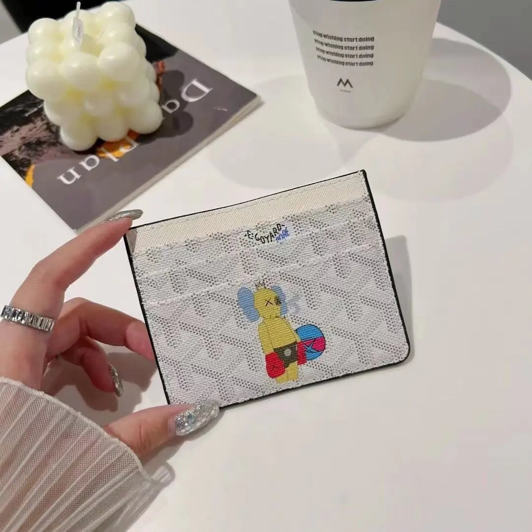 GY-Character 7-Slot Card Holder-White