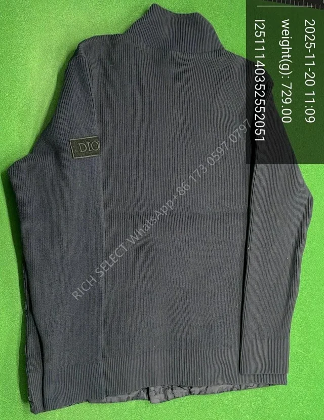 Moncler Jackets Hooded quilted down-knit hybrid jacket product detail image 31
