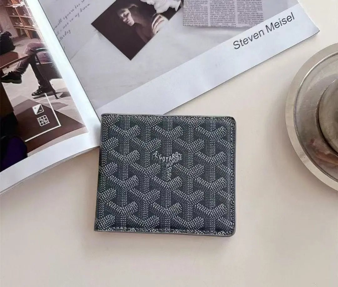 GY-Bifold Wallet-Gunmetal Gray