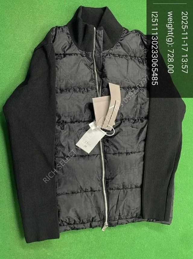 Moncler Jackets Hooded quilted down-knit hybrid jacket product detail image 28