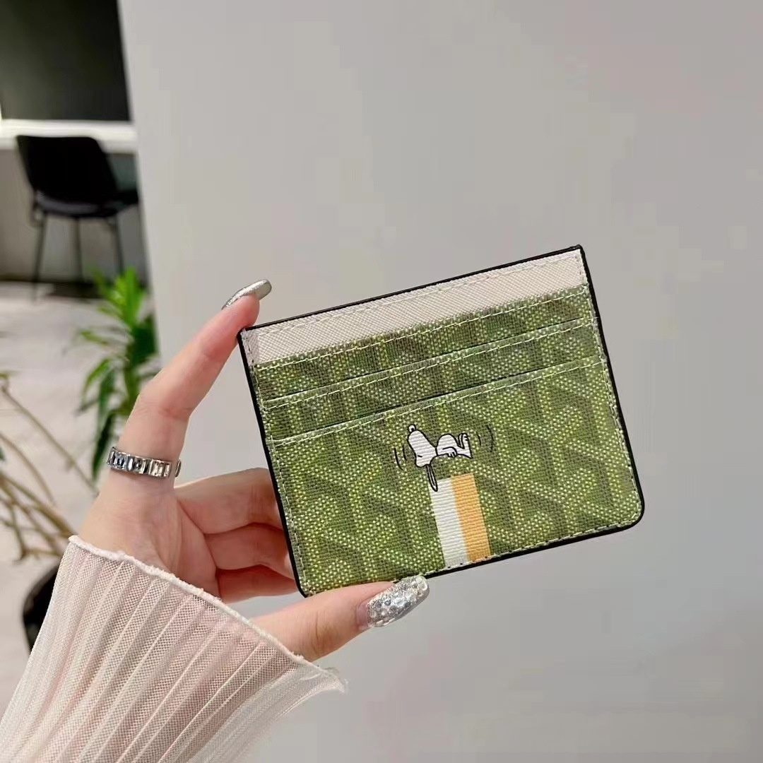 GY-Character 7-Slot Card Holder-Green