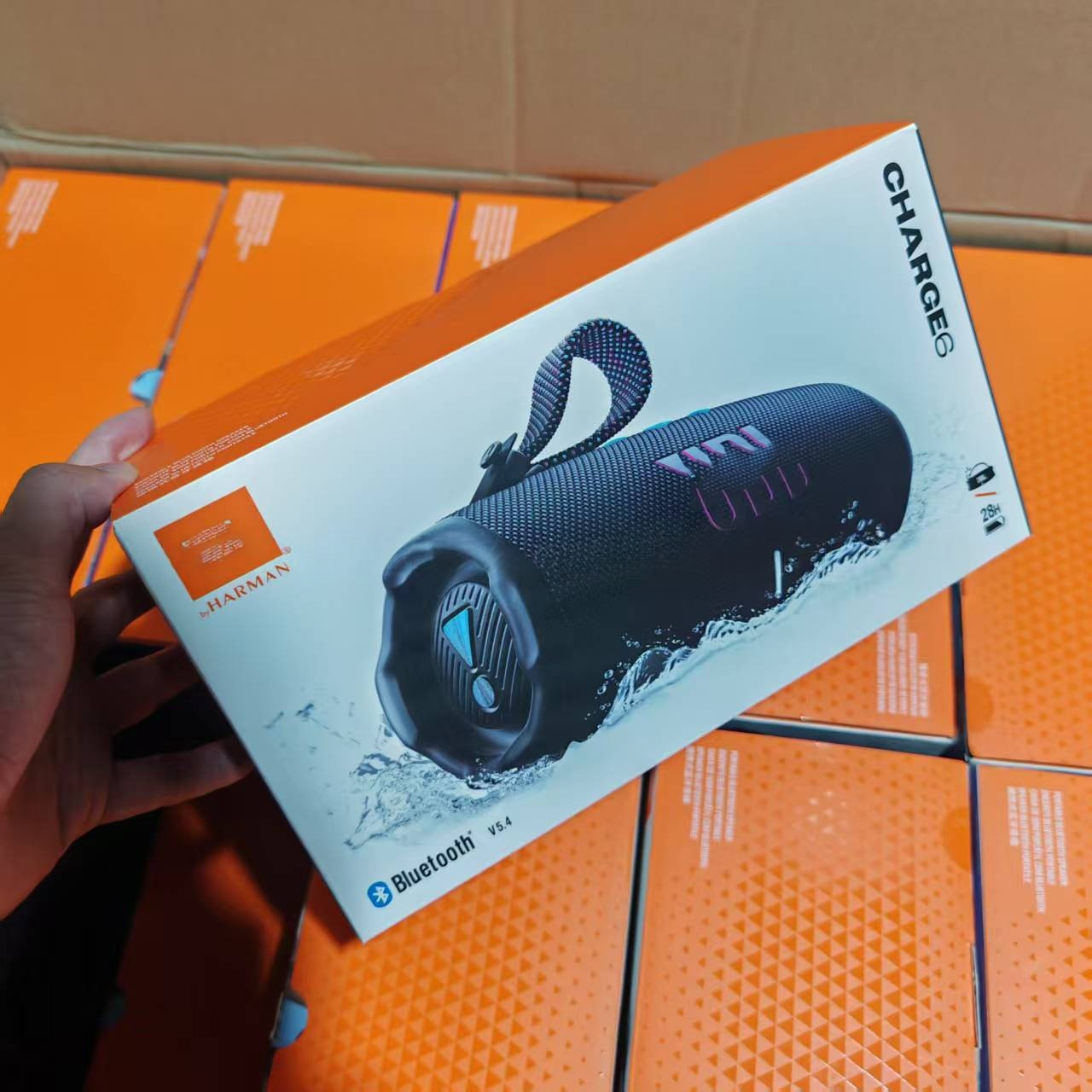 JBL CHARGE6 Black/Orange
