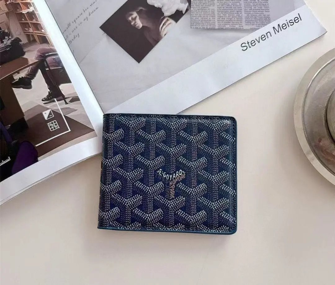GY-Bifold Wallet-Navy Blue