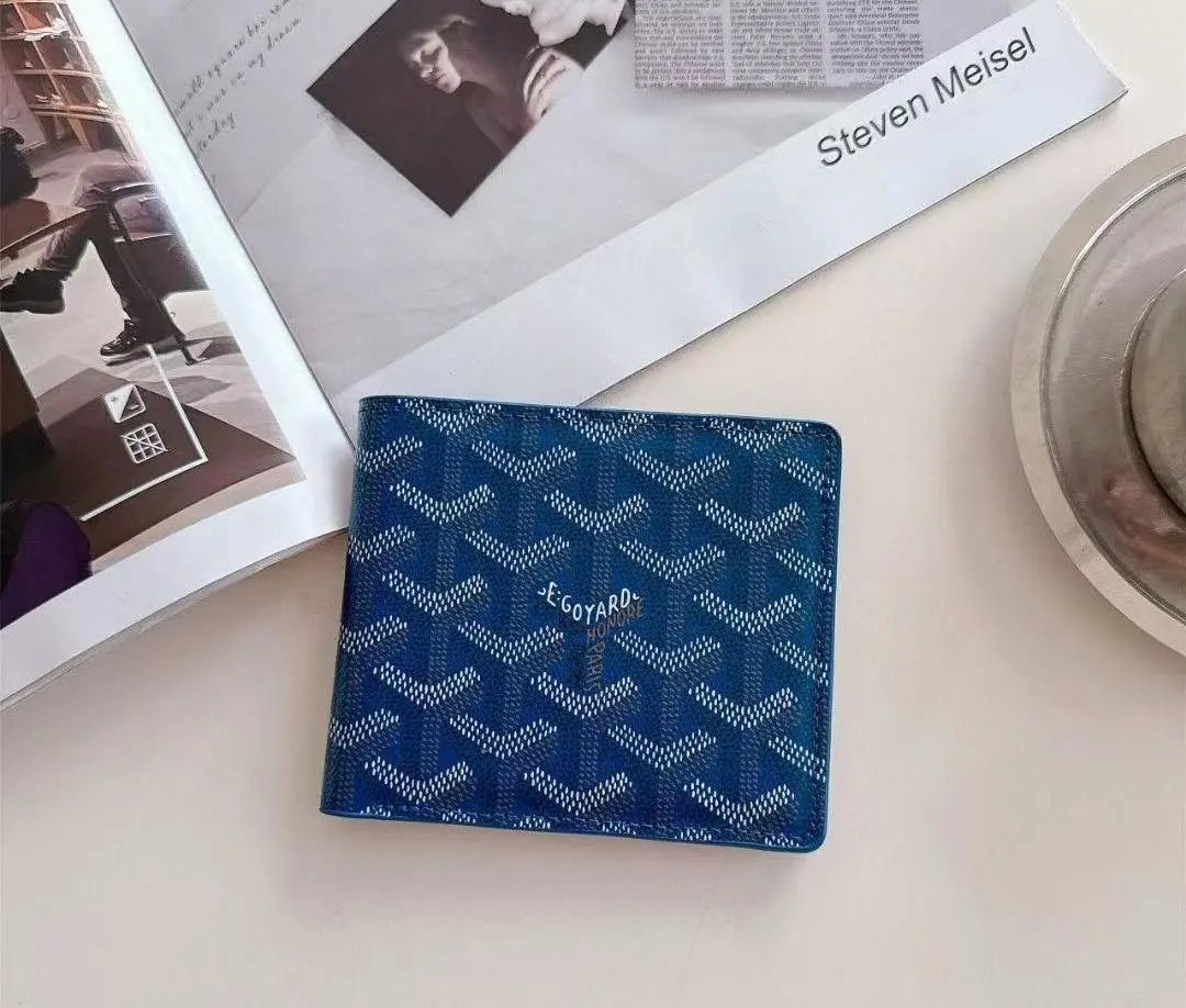 GY-Bifold Wallet-Navy Blue