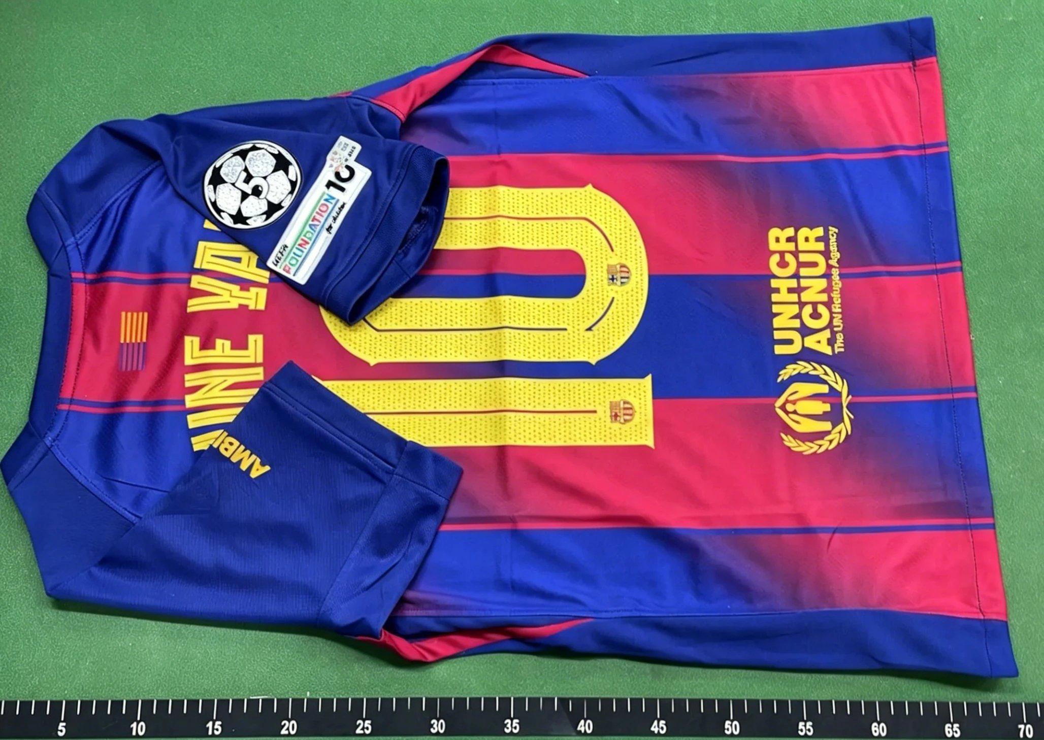 Umbro Brazil National Team Neymar Jr #10 Away Jersey Yellow - 7