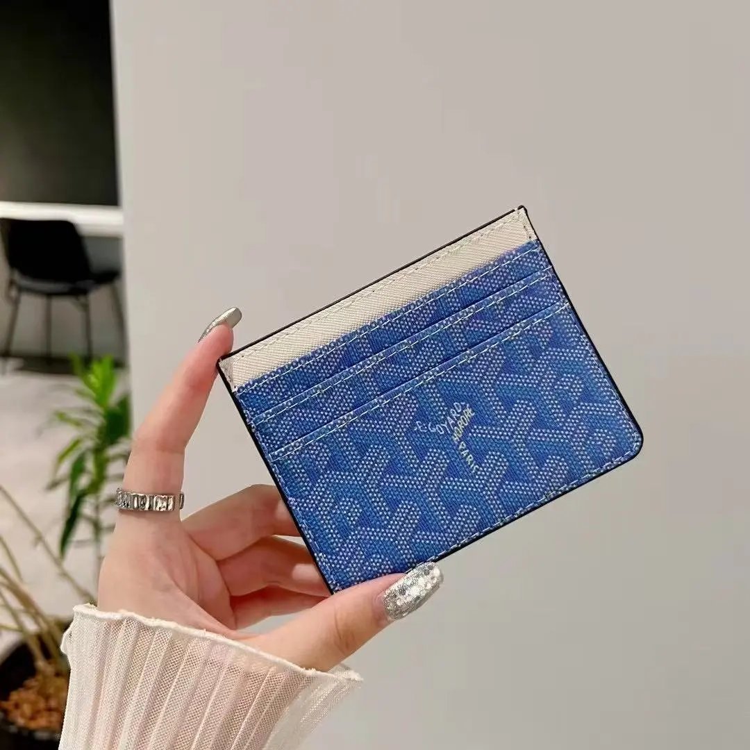 GY-7-Slot Card Holder-Blue