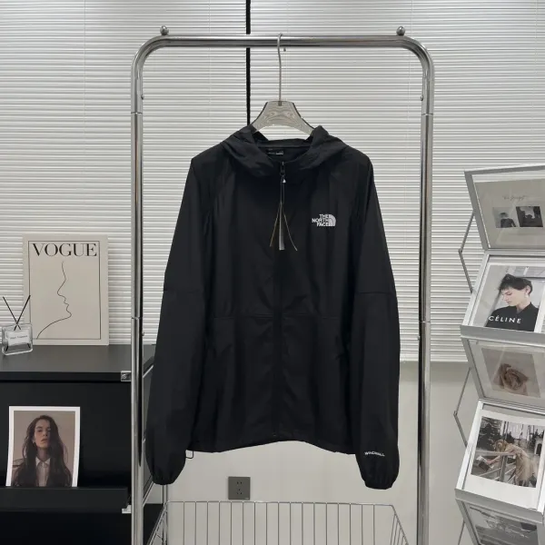 The North Face Windwall Hooded Jacket Black Windbreaker - 1