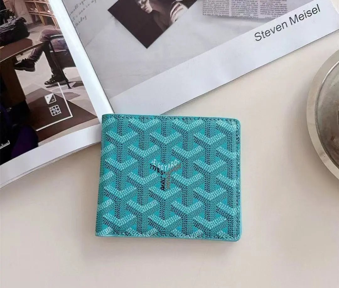 GY-Bifold Wallet-Light Blue