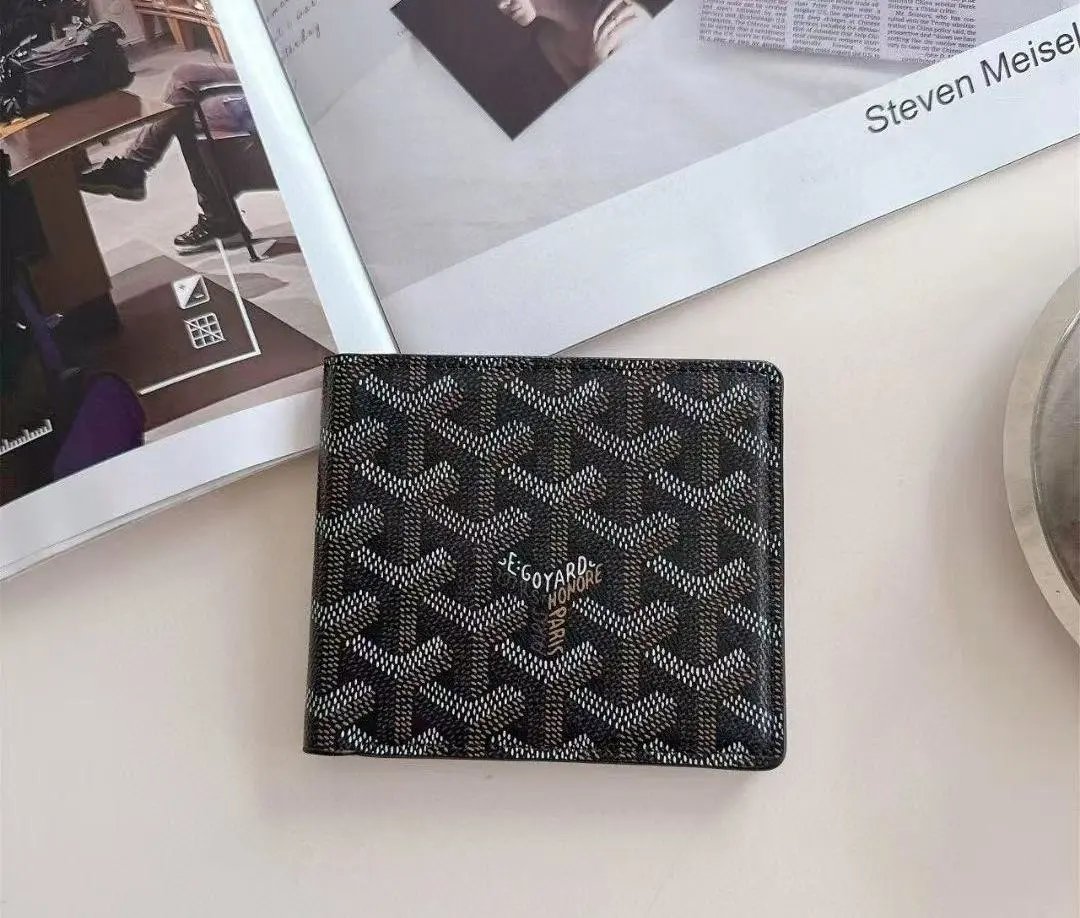 GY-Bifold Wallet-Black Brown