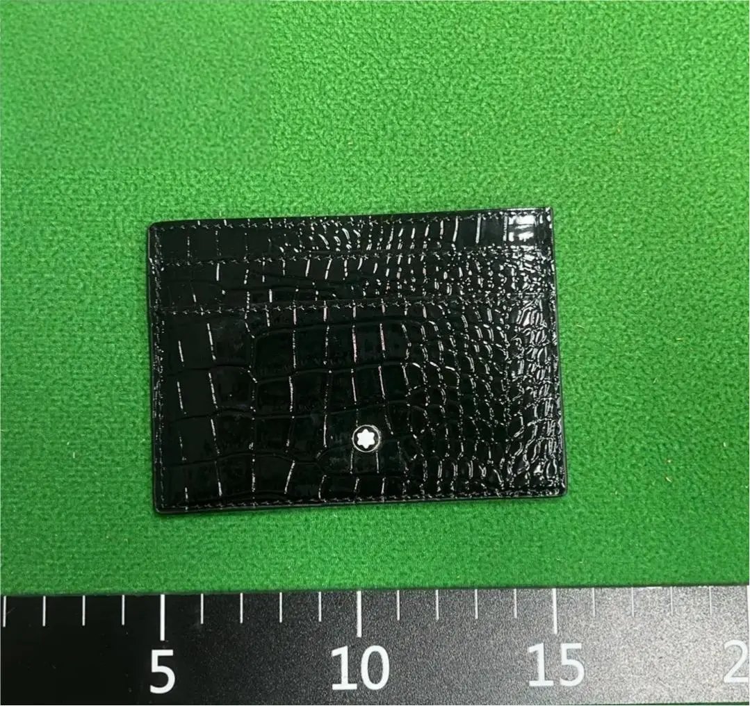 MB-Black-Crocodile Embossed