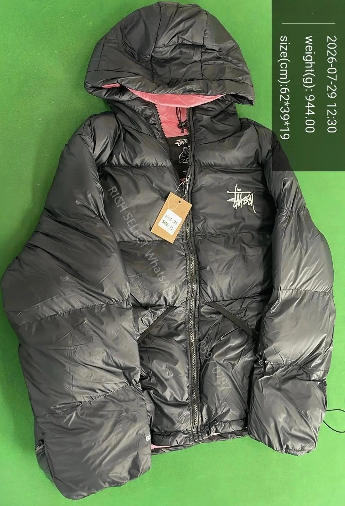 Stussy - Black Pink