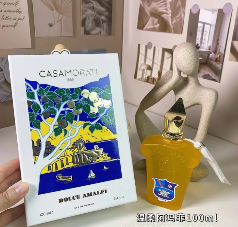 Casamorati Multiple perfume variants: Lira, Fiero, Dolce Amalfi, and Gran Ballo — Gentle Amalfi