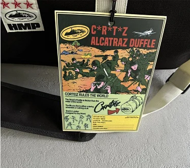 Corteiz Travel Bags Alcatraz Duffle product detail image 5