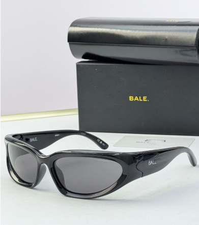 Unbranded Eyewear BB 0157 wraparound sunglasses — BB 0157 Black [single glasses】