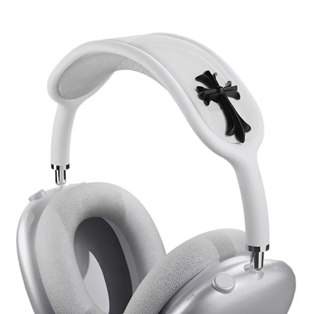 Apple Headphones AirPods Max Headband Protective Cover with Cross Decoration product detail image 4