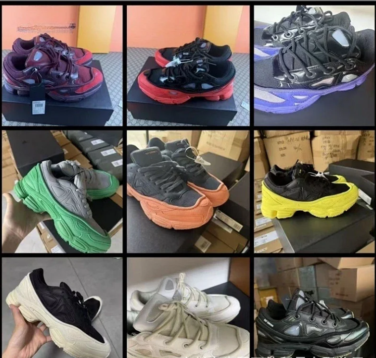 Raf Simons Sneakers Chunky color-block with translucent side panels image 2