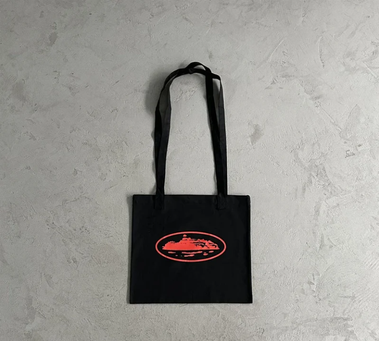 Corteiz Travel Bags Alcatraz Duffle — Black Tote Bag