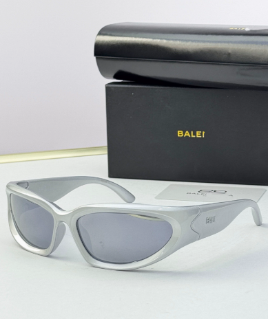 Unbranded Eyewear BB 0157 wraparound sunglasses — BB 0157 Silver mercury [single glasses】
